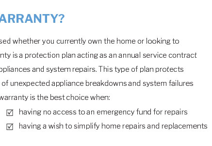 system protect home warranty